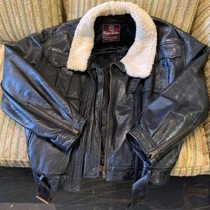 Armani Leather Biker jacket